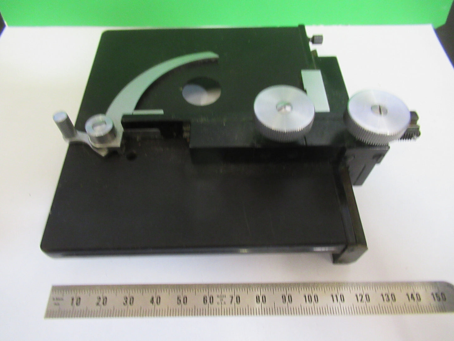 Bausch & Lomb Vintage Stage Table Xy Antique Microscope Part