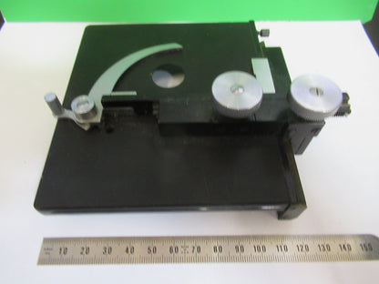 Bausch & Lomb Vintage Stage Table Xy Antique Microscope Part