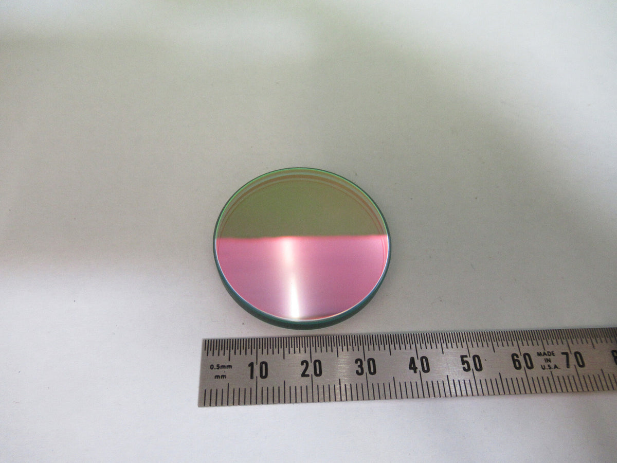 OPTICAL WEIRD NEUTRAL DENSITY MIL SPEC LASER OPTICS FILTER AS PICTURED 80-B-31
