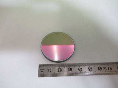 OPTICAL WEIRD NEUTRAL DENSITY MIL SPEC LASER OPTICS FILTER AS PICTURED 80-B-31