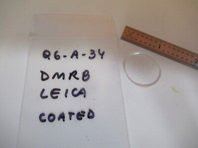 LEICA GERMANY DMRB TOP COATED LENS OPTICS MICROSCOPE PART AS PICTURED &Q6-A-34