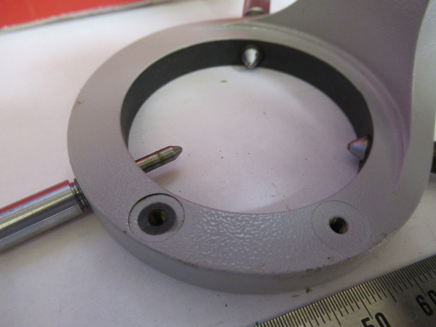 Carl Zeiss AG Germany Condenser Holder Center Microscope Part