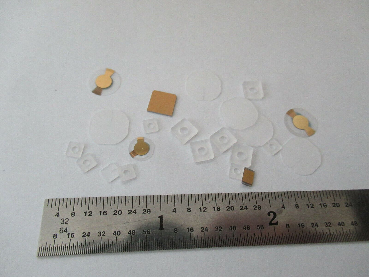LOT BLANK PIEZOELECTRIC QUARTZ CRYSTAL X- Y- YX-CUT PIEZO SENSOR AS PIC #F5-A-62