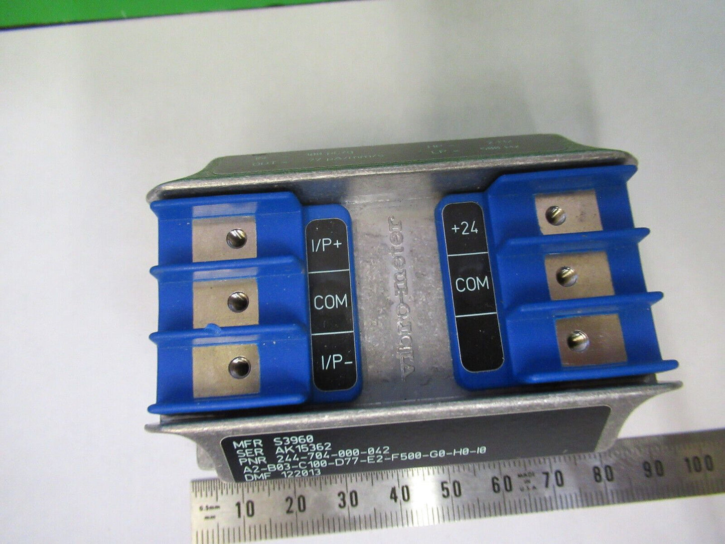 MEGGITT VIBRO-METER IPC704 244-704-000-042 AMP MODULE for ACCEL 5-B-17