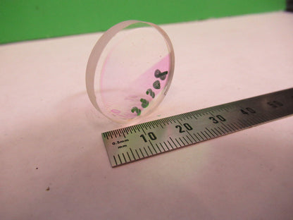 OPTICAL FLAT COATED OPTICS LASER OPTICS  AS PICTURED S7-A-15