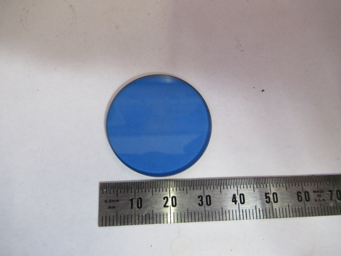 Tiyoda Japan Blue Glass Filter Optics Microscope Part