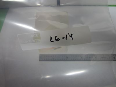 OPTICAL LARGE BEAM SPLITTER LASER OPTICS BIN#L6-14