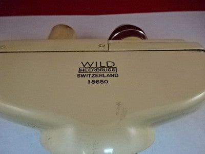 Microscope Part Wild Swiss Binocular Head Optics