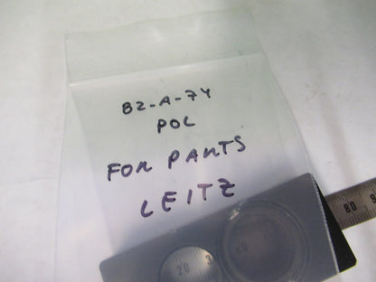 LEITZ WEZLAR 553391 FILTER POLARIZER OPTICS MICROSCOPE PART AS PICTURED 82-A-74