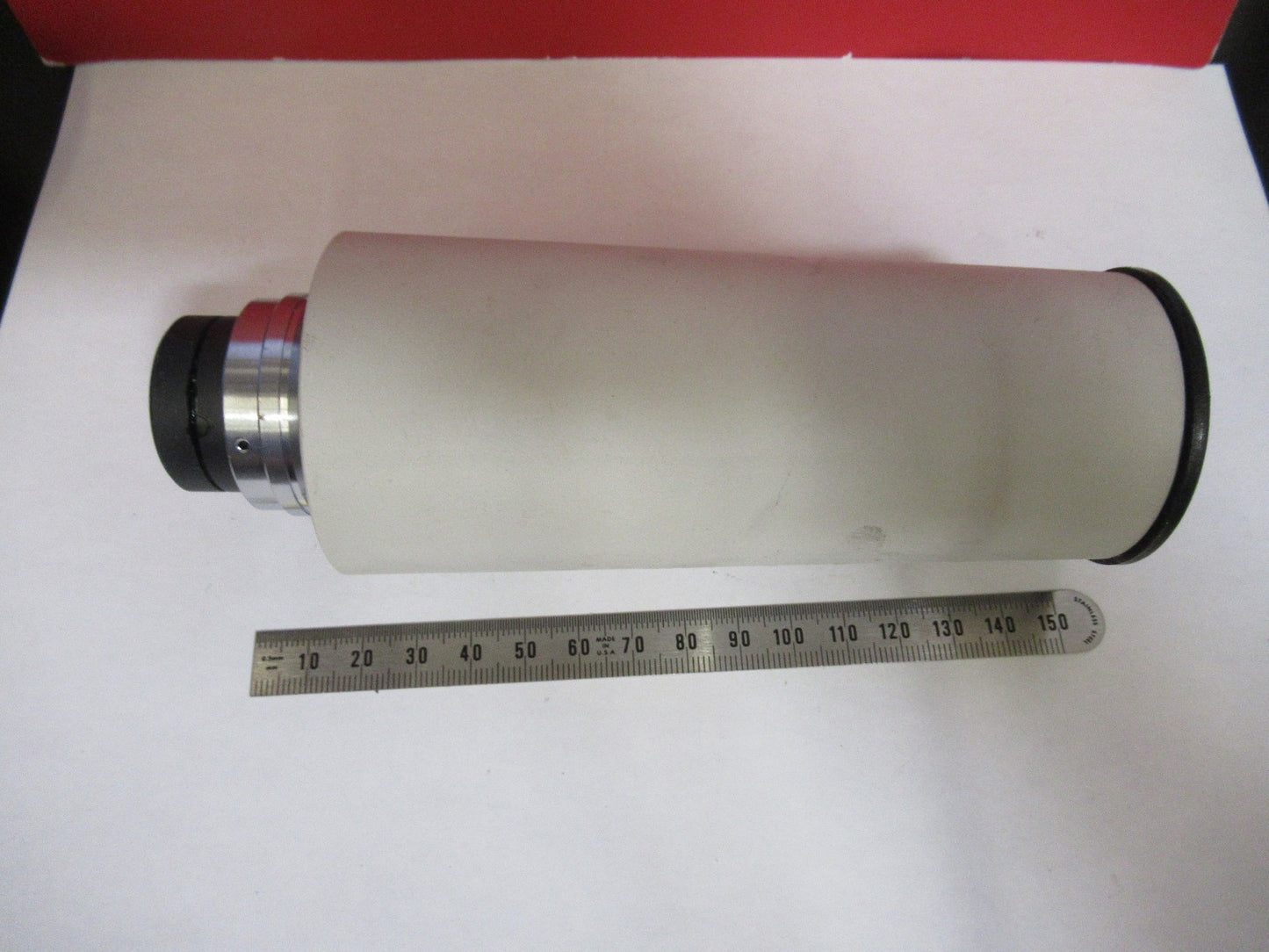 NIKON E400 ECLIPSE POL RELAY LENS TRINOCULAR MICROSCOPE PART AS PICTURED T7-A-92