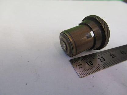 England Brass Objective Lens Microscope Part