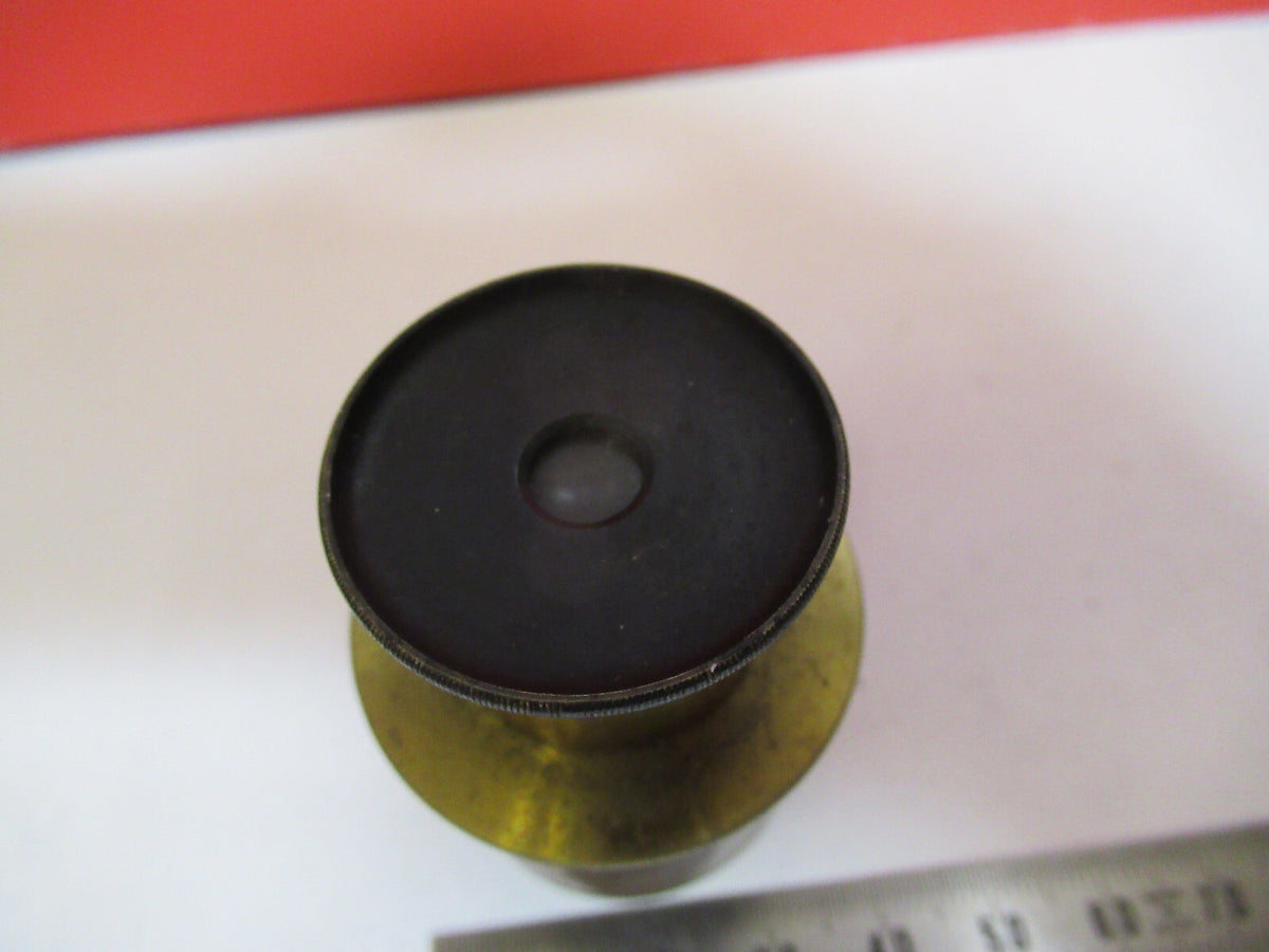 Antique Brass Eyepiece Ocular Lens UK Microscope Part
