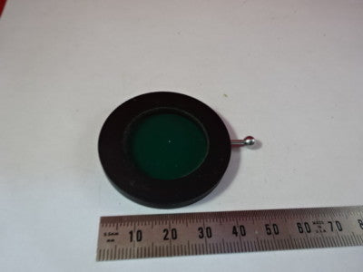 Nikon Japan Green Glass Filter Optical Microscope Part Optics