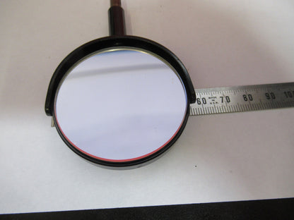 ANTIQUE BAUSCH LOMB MIRROR ASSEMBLY OPTICS MICROSCOPE PART AS PICTURED &S9-A-25