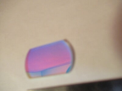 OPTICAL COATED DICHROIC MIRROR LASER OPTICS AS PICTURED &10-A-78