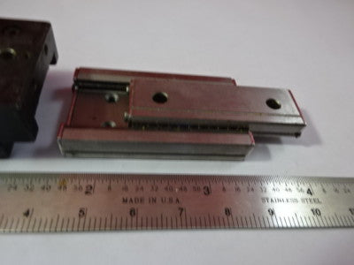 Lot 2 Ea Steel Positioning Stage Slide Bearing for Optics Fixture