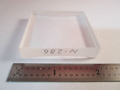 OPTISCHE RIESIGE KONKAVE QUADRATISCHE LINSE MIL SPEC LASER OPTICS BIN#8X-21