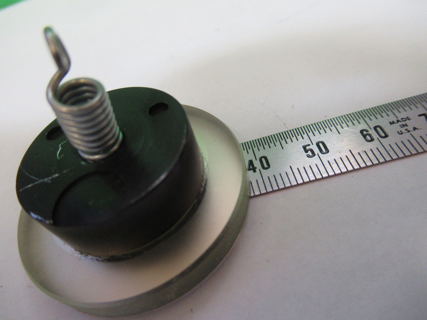 OLYMPUS JAPAN CONCAVE  MIRROR MICROSCOPE PART AS PICTURED T4-A-37