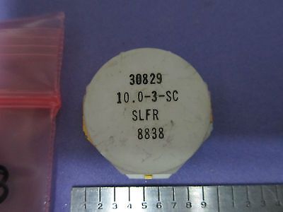 VINTAGE BENDIX FLATPACK CERAMIC QUARTZ RESONATOR 10 MHz SC cut UNTESTED BIN#11