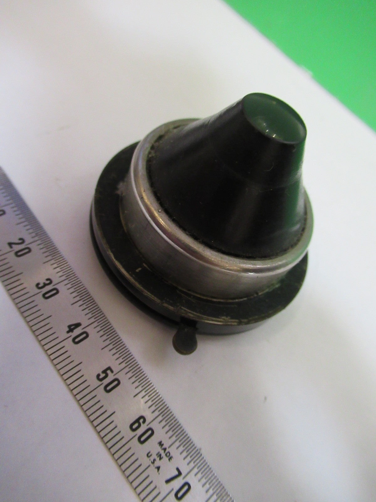 ANTIQUE AO SPENCER CONDENSER + IRIS OPTICS MICROSCOPE PART AS PICTURED T6-A-44