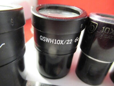 Lot Eyepieces Bausch Olympus American Optical Co. Microscope Part