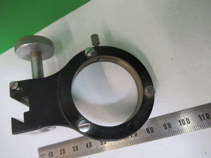 Bausch & Lomb Antique Brass Condenser Holder Microscope Part