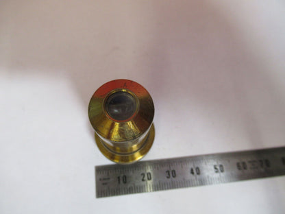 ANTIKES MESSING BECK LONDON OBJEKTIVLINSE MIKROSKOPTEIL WIE ABGEBILDET G4-A-97 