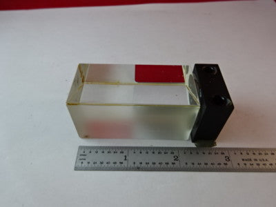 Microscope Part Carl Zeiss AG Germany Block Prism Glass Mounted Optics