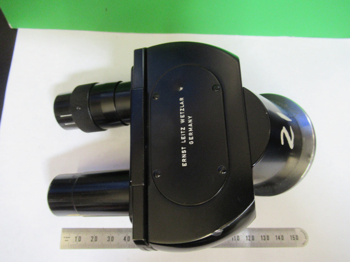 Ernst Leitz Germany Binocular Head Optics Microscope Part