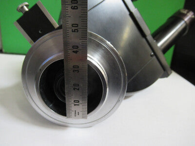 ERNST LEITZ TRINOCULAR HEAD OPTICS MICROSCOPE PART AS PICTURED #R9-A-08