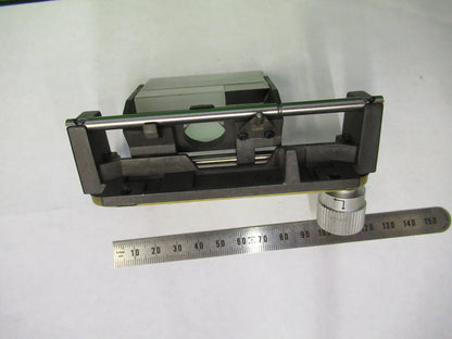LEITZ WEZLAR HEAD PRISM ASSEMBLY OPTICS MICROSCOPE PART AS PICTURED 82-A-71