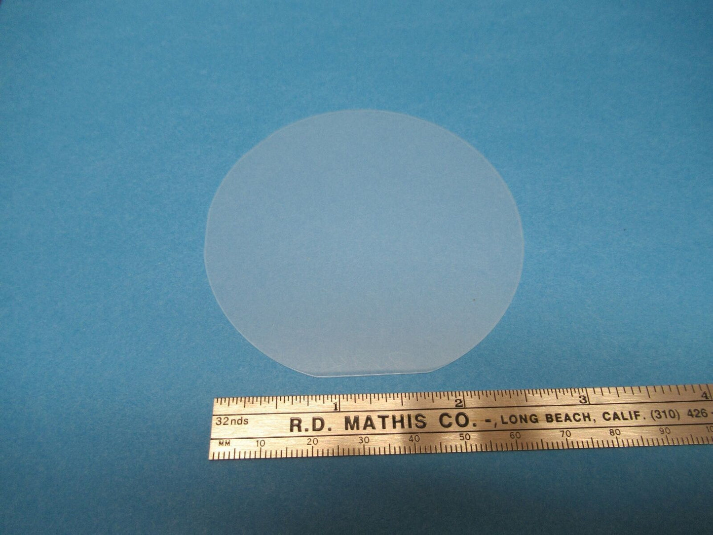 ONE WAFER QUARTZ CRYSTAL HOFFMAN SAW SURFACE ACOUSTIC WAVE Y 36 DEG S #85-A-10