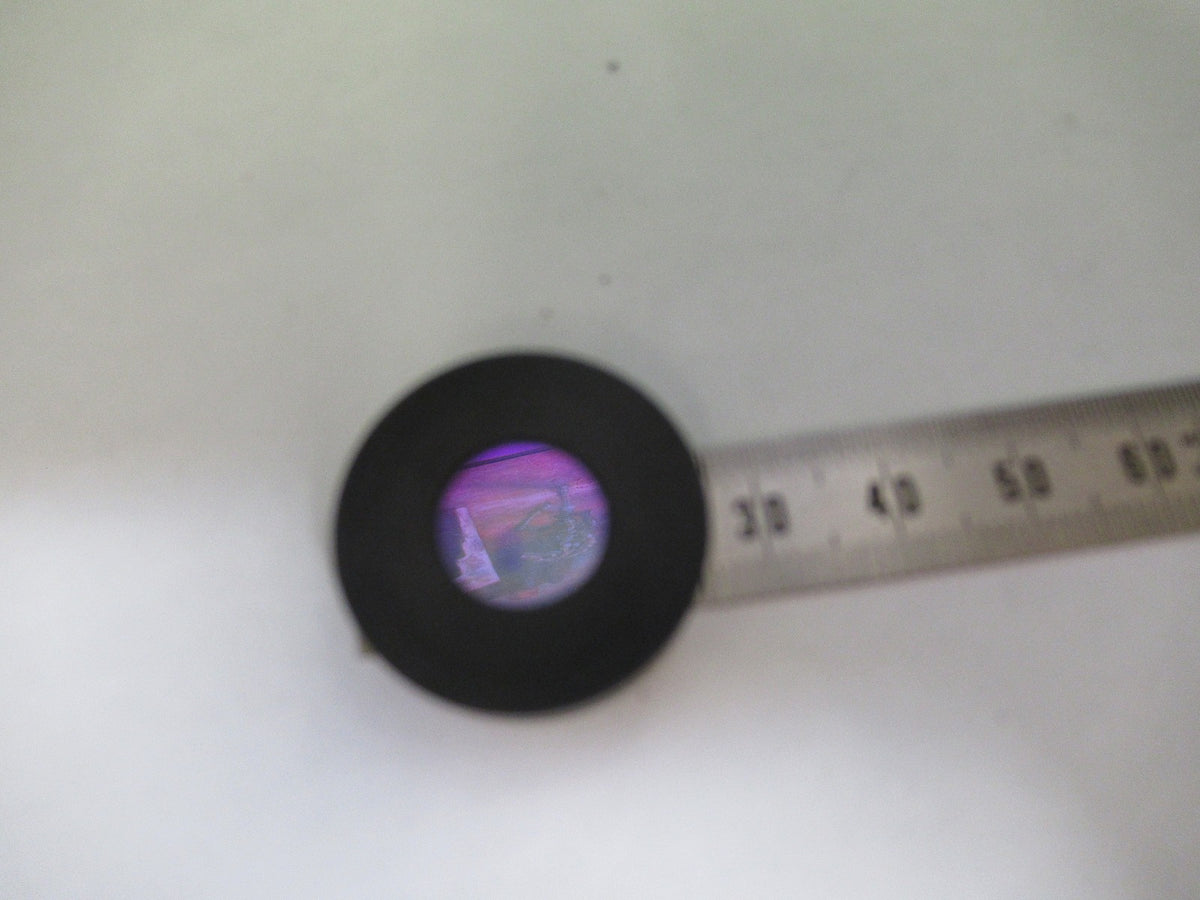 SPECTRAL GREEN FILTER LENS OPTICS MICROSCOPE AS PICTURED T5-A-90