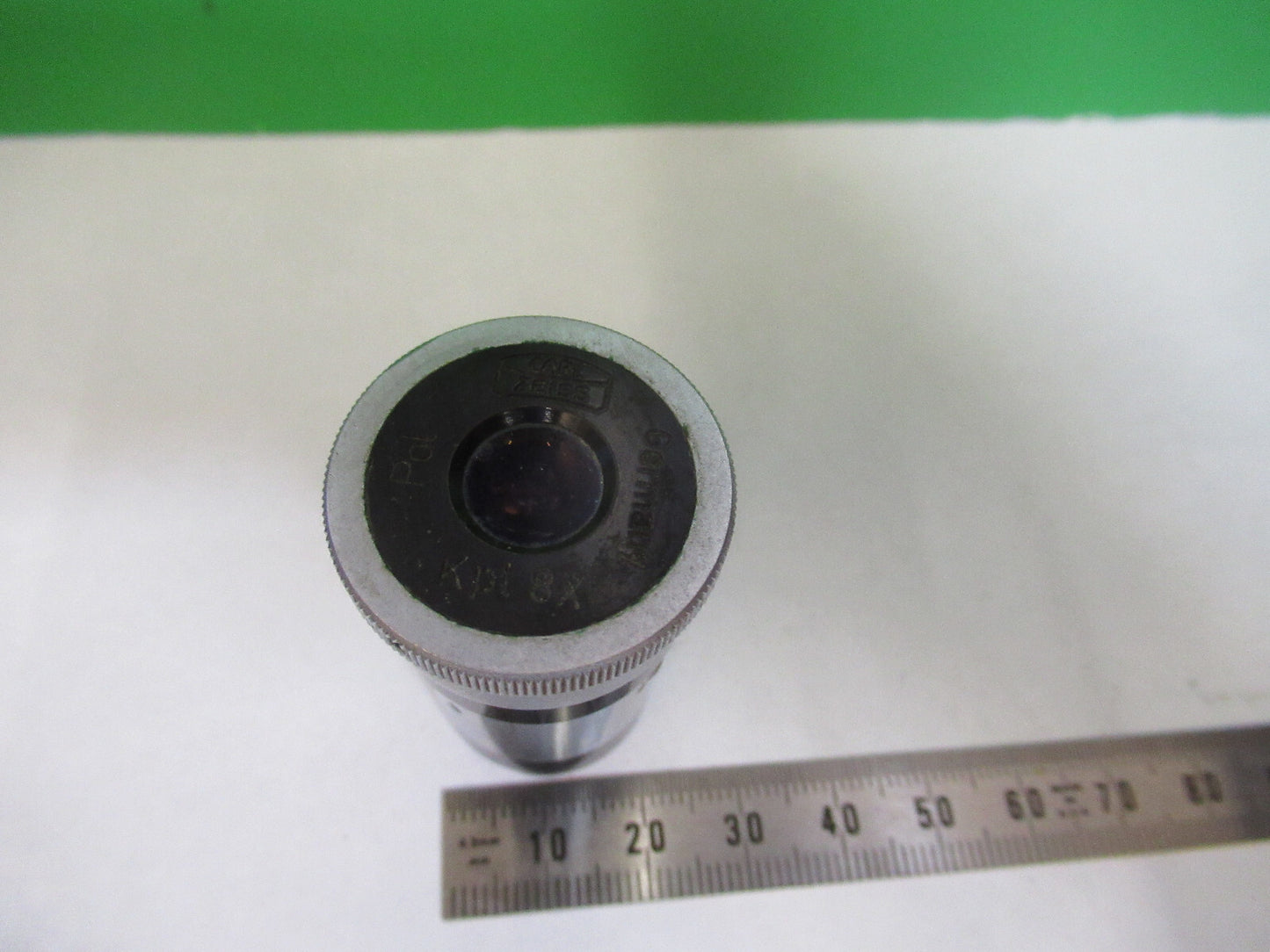 Antique Carl Zeiss AG Pol Eyepiece Kpl 8X Microscope Part