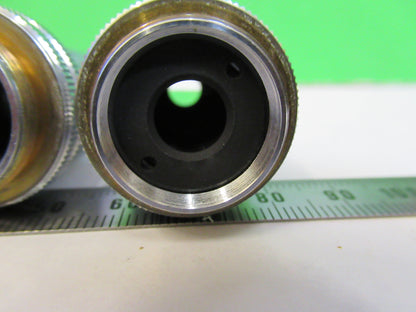 LOT LEITZ wetzlar GERMANY OBJECTIVE MICROSCOPE PART /170 AS PICTURED X2-A-35