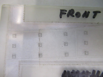 OPTICAL USAF PATTERNS RESOLUTION OPTICS AS PICTURED U8-A-75