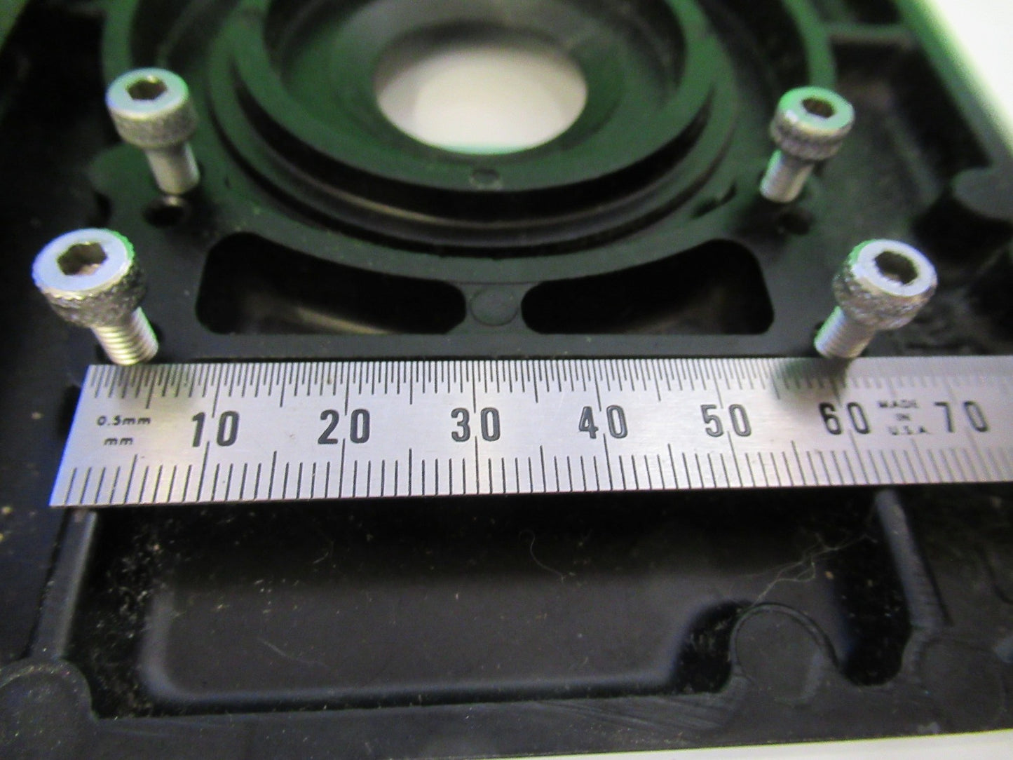 OLYMPUS JAPAN  XY STAGE TABLE MICROSCOPE PART AS PICTURED T7-FD-95