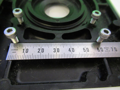 OLYMPUS JAPAN  XY STAGE TABLE MICROSCOPE PART AS PICTURED T7-FD-95