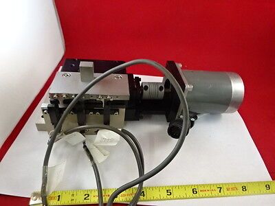 HUGE MICROSCOPE PART MOTORIZED POSITIONING STAGE TABLE for OPTICS AS IS BN#74-02