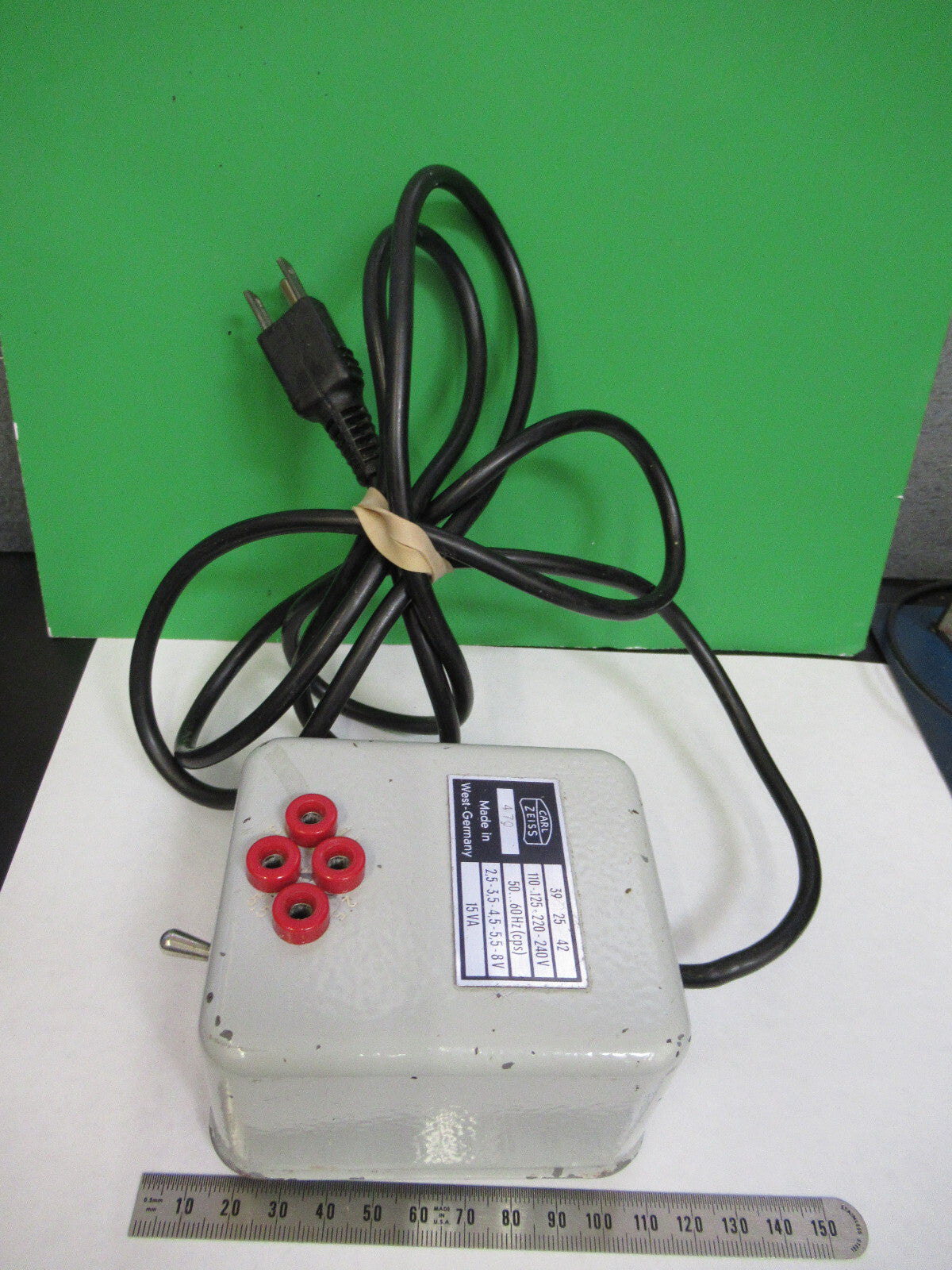Carl Zeiss AG Germany Transformer for Lamp Microscope Part