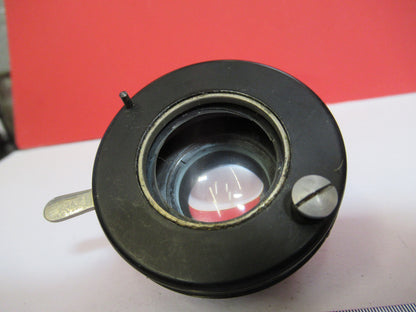 Antique Carl Zeiss AG Jena Condenser + Iris Microscope Part