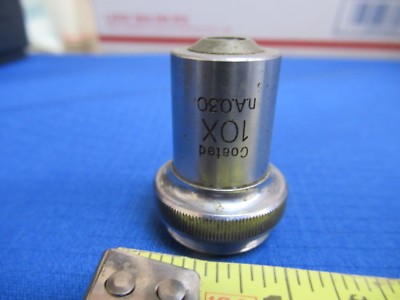 Unitron Japan Objective 10X Optics Microscope Part