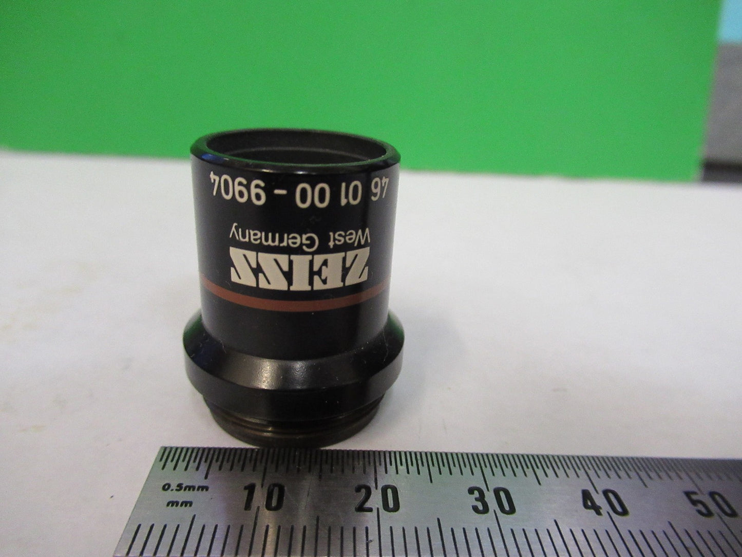 ZEISS GERMANY OBJECTIVE 3.2X  /160 OPTICS MICROSCOPE PART AS PICTURED U8-B-40