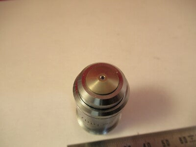 LEITZ GERMANY MICROSCOPE PART OBJECTIVE LENS 100X /170 OPTICS AS PICTURED 8-A-12