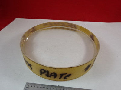 Optical Lens Diopter Convex 15.011 Calibration Glass Optics B