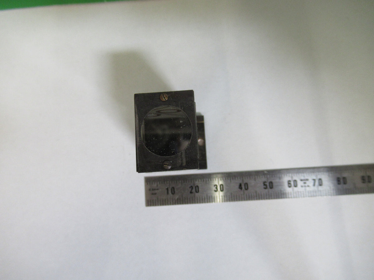 BAUSCH LOMB GLASS PRISM OPTICS MICROSCOPE OPTICAL PART AS PICTURED 98-A-11