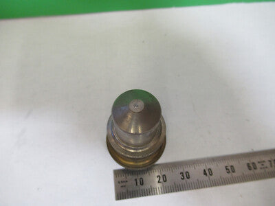 Antique Brass Bausch & Lomb Objective Microscope Part Optics