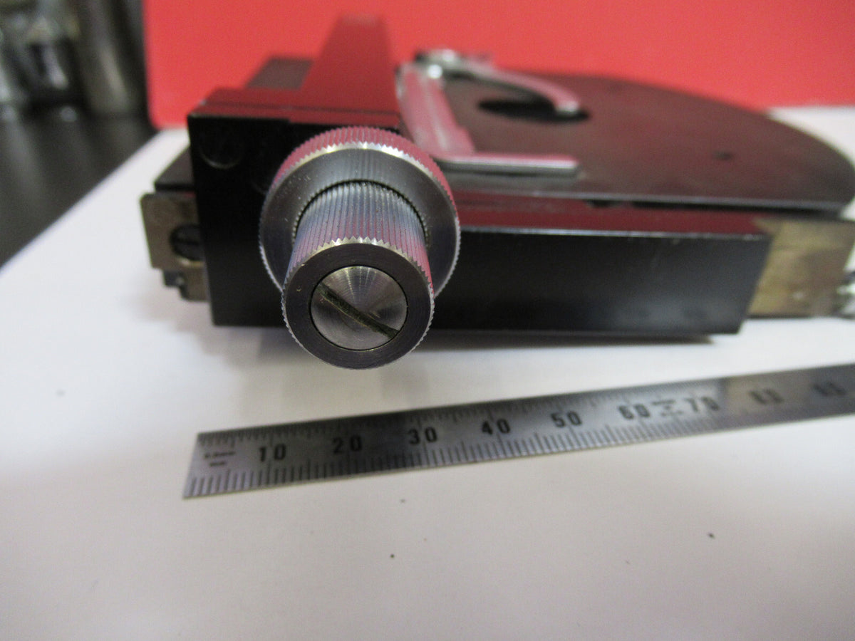 ZEISS GERMANY STAGE TABLE  XY MICROSCOPE PART AS PICTURED S9-FT-89