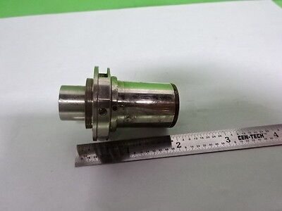 MICROSCOPE PART WITH SLOT FOR SLIDE [dirty cloudy] OPTICS AS IS #AE-30