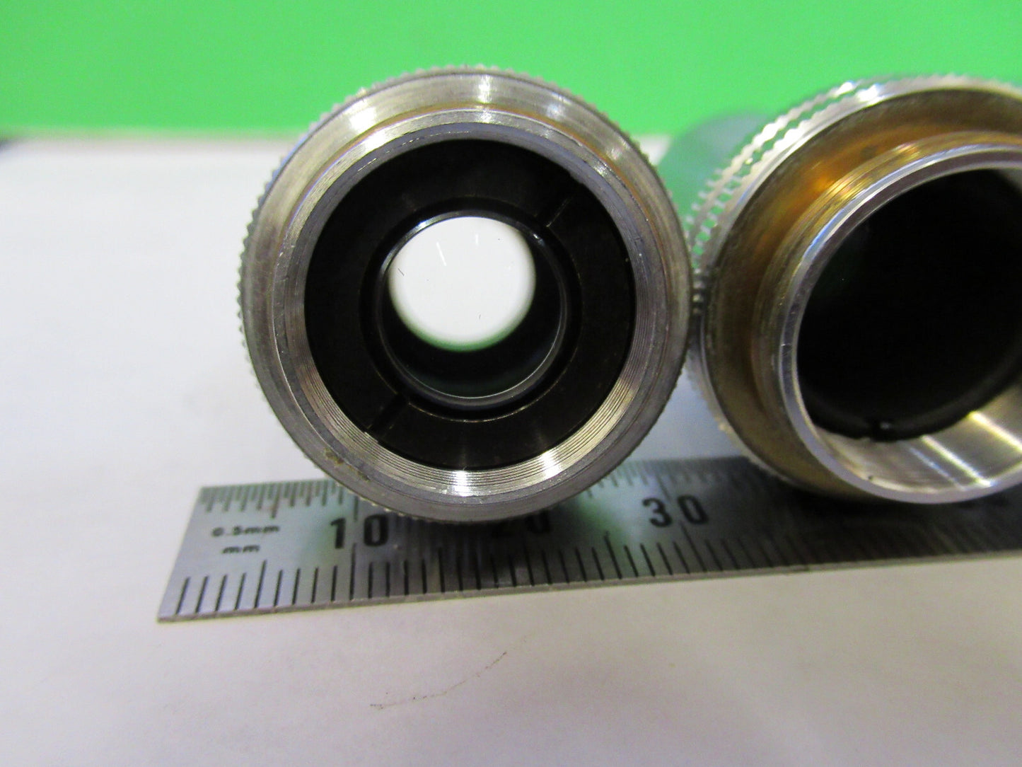 LOT LEITZ wetzlar GERMANY OBJECTIVE MICROSCOPE PART /170 AS PICTURED X2-A-35